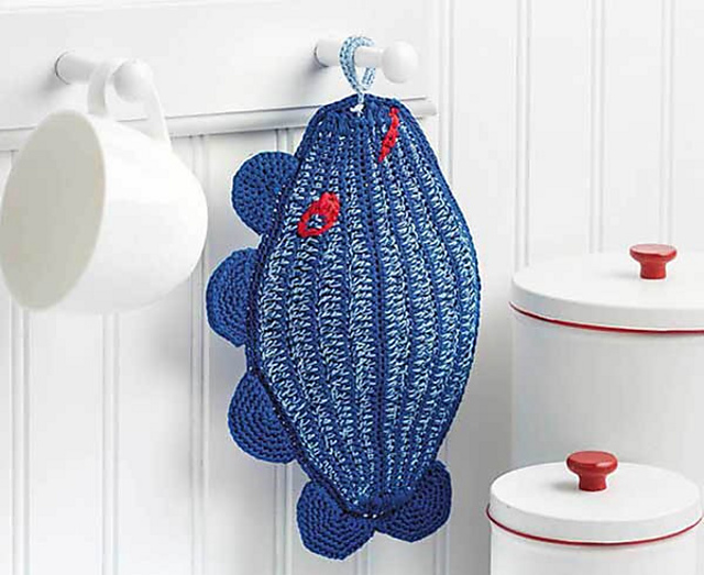 Fabulous Fish Potholder
