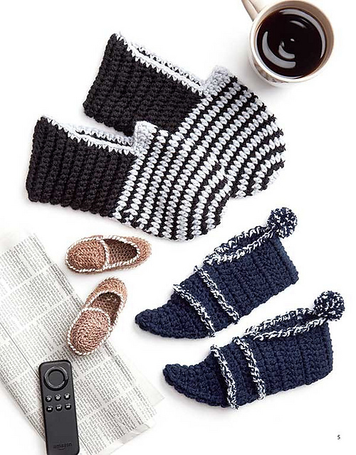 Striped Toe Slippers
