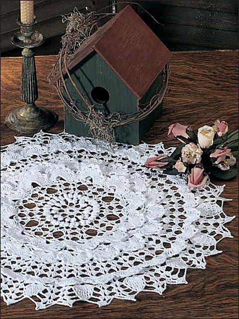 Snow Wreath Doily