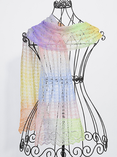 Rainbow Lace Shawl