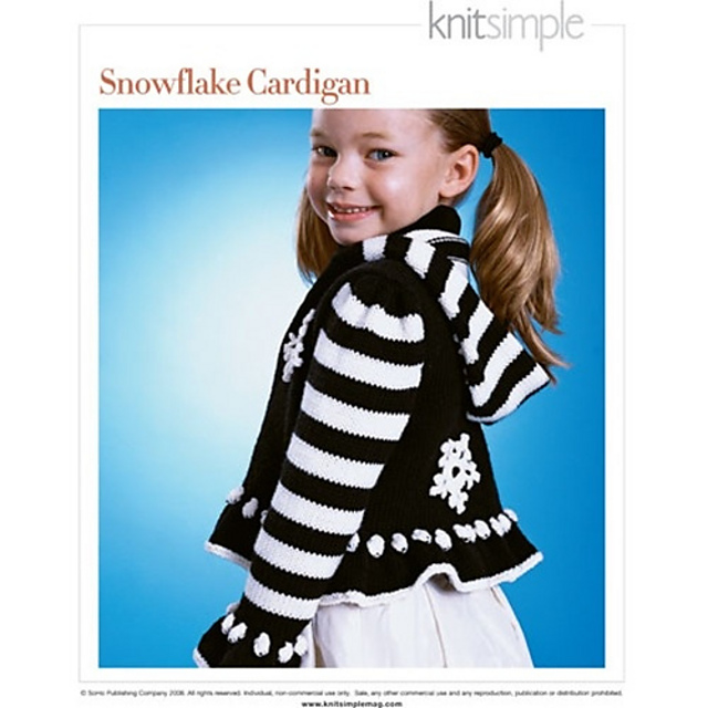 #30 Snowflake Cardigan