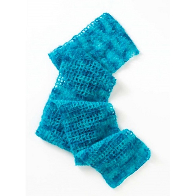 Easy Scarf/Aqua Mesh