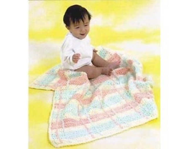 Plaid Baby Blanket