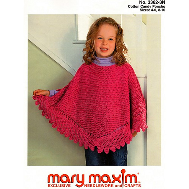 Cotton Candy Poncho