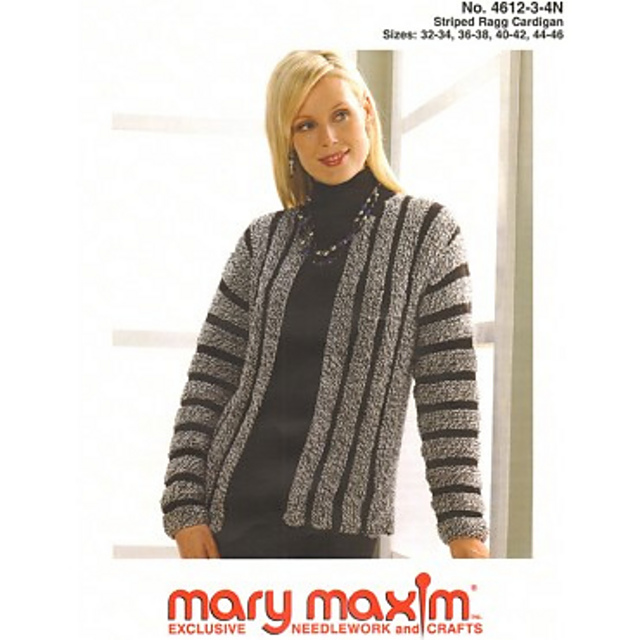 Striped Ragg Cardigan