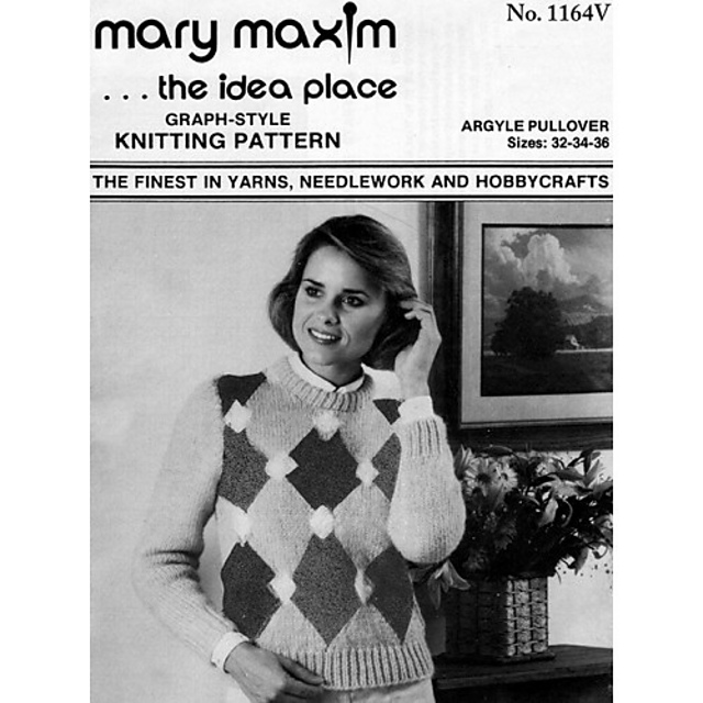 Argyle Pullover