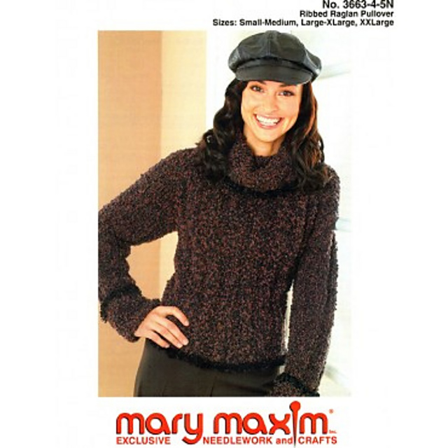 Ribbed Raglan Pullover