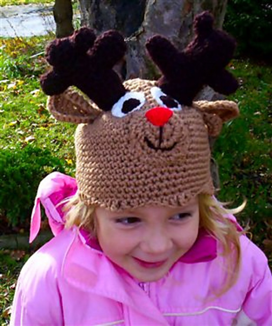 Child's Reindeer Hat