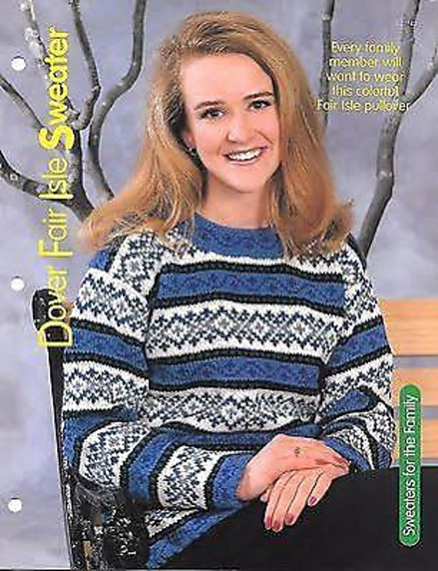 Dover Fair Isle Sweater EK00083