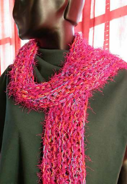 Easy Beginner Garter Stitch Scarf