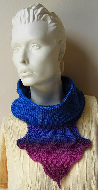 Cowl with Decorative Medallion