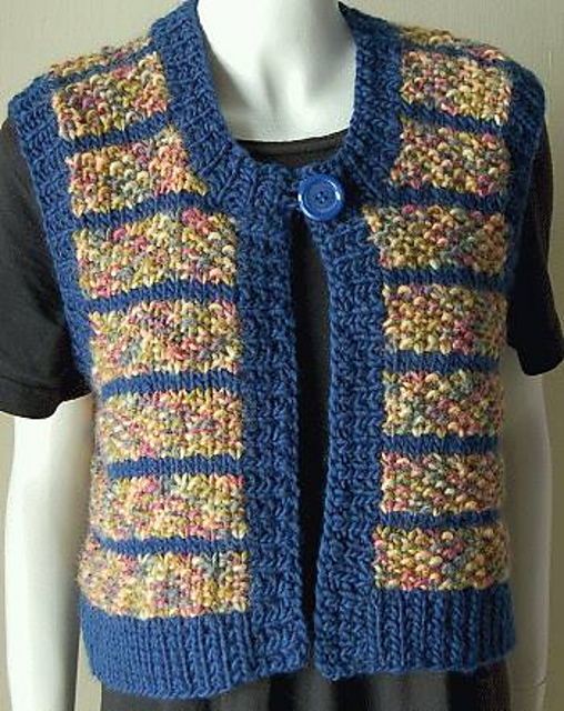 Iceland striped Vest