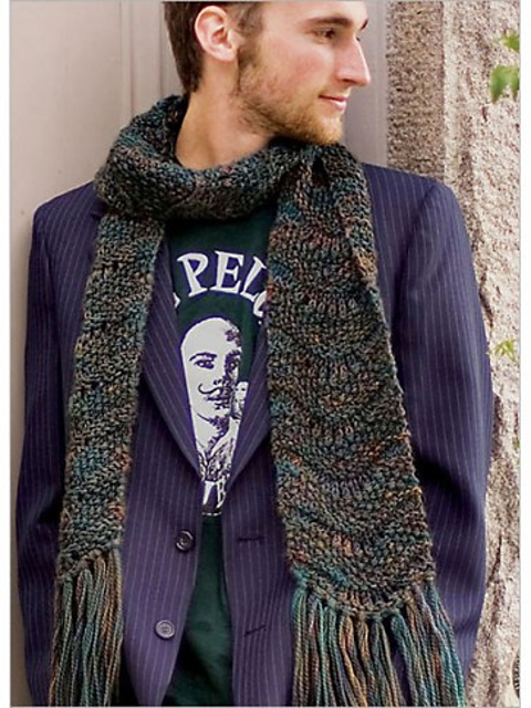 Pine Cone Scarf