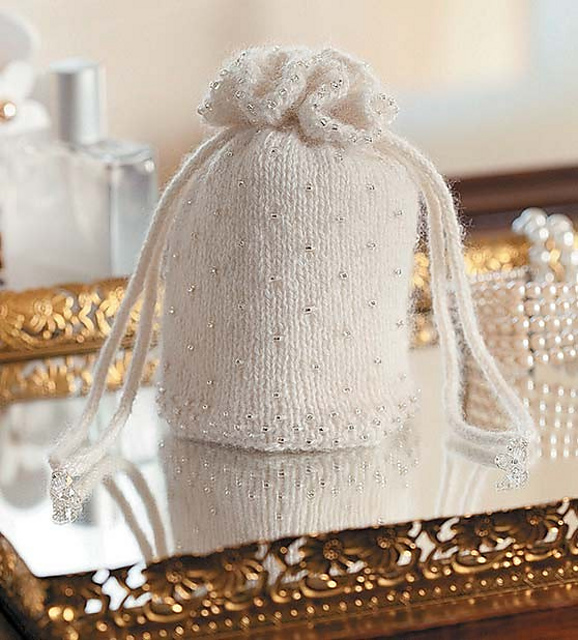 Beaded Wedding Set: Bag