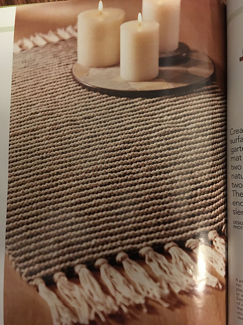 Fringed Floor Rug