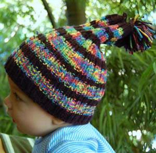 Reversible Two Sizes Baby Hat