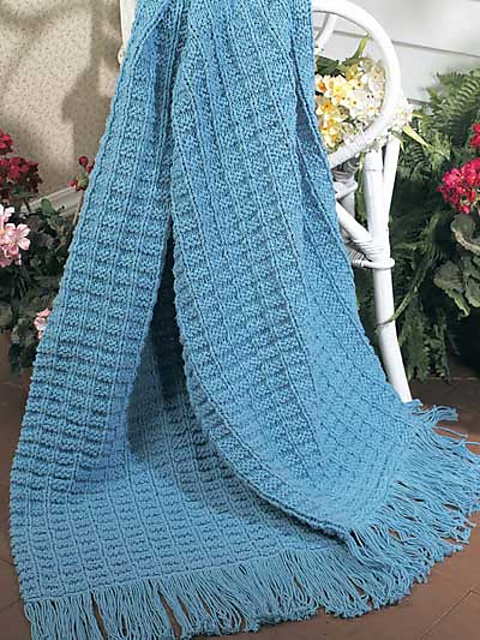 Textured Cotton Throw