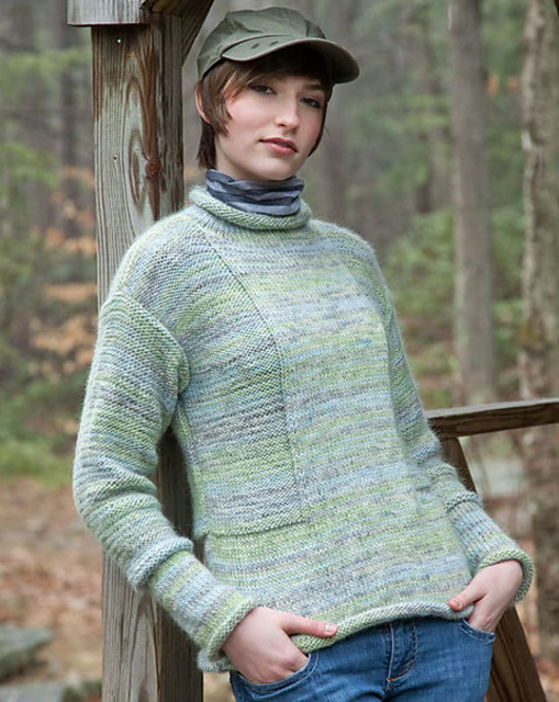Rolled Edge Pullover