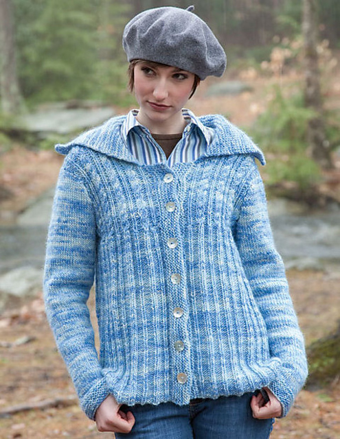 Cardigan with Collar