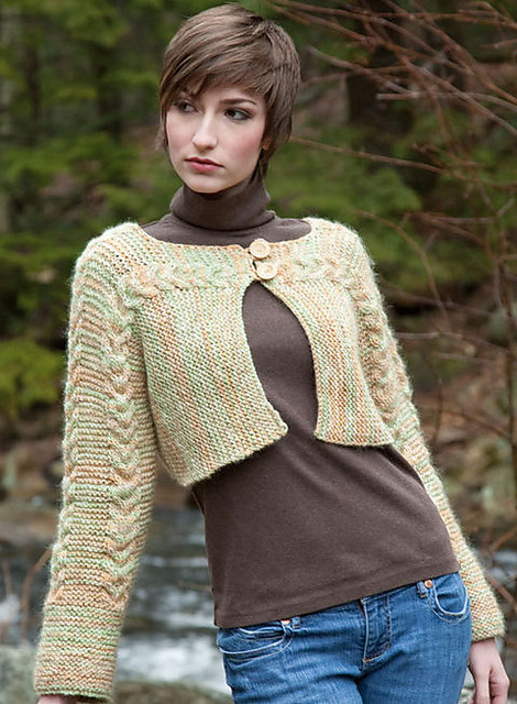 Cropped Side to Side Cardigan