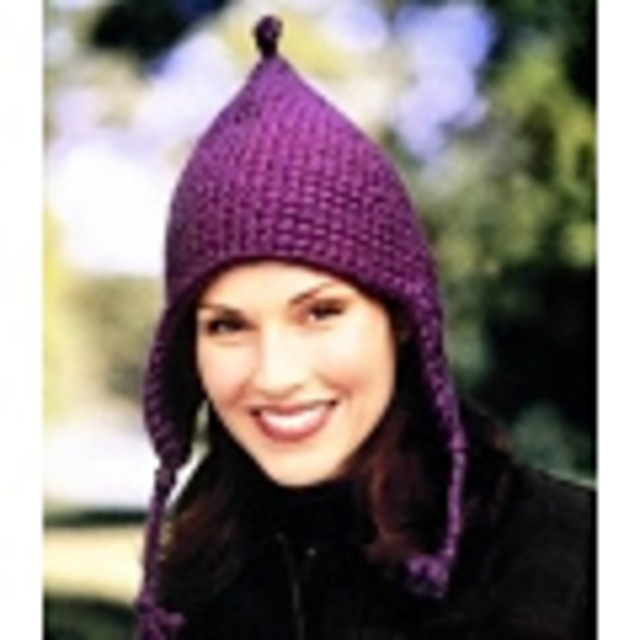 Earflap Hat #20182 (Crochet)