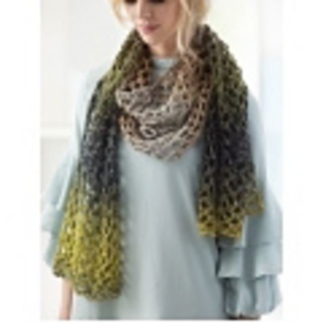 Open Mesh Shawl