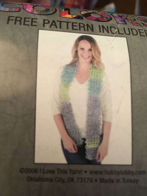 Loopy Edged Scarf #2