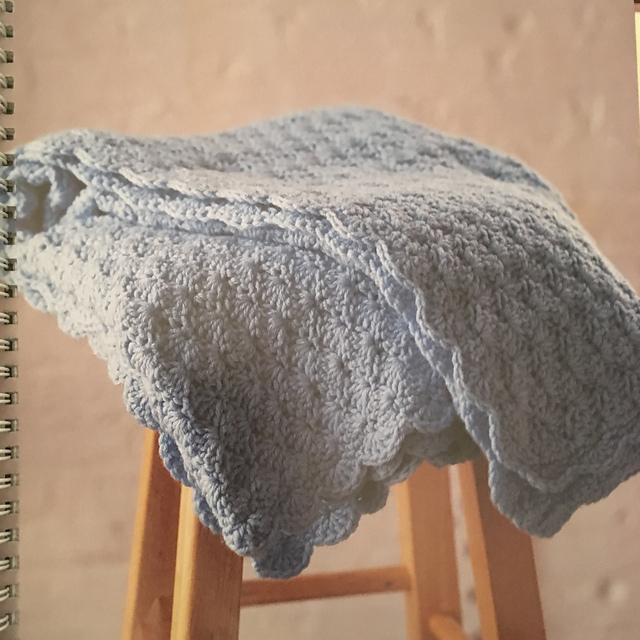 Shell Crochet Baby Blanket