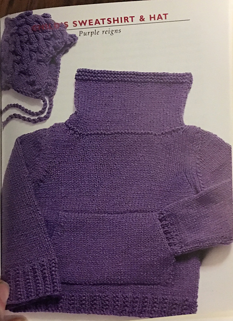 Child’s Hat: Purple Reigns