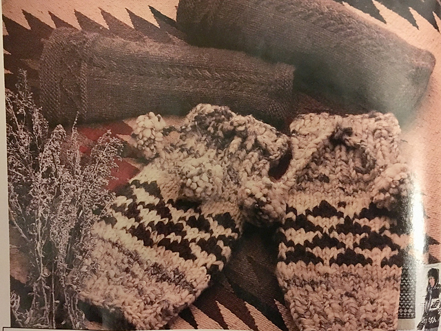 Knitted Leggings of Western Tribes: Navajo Style