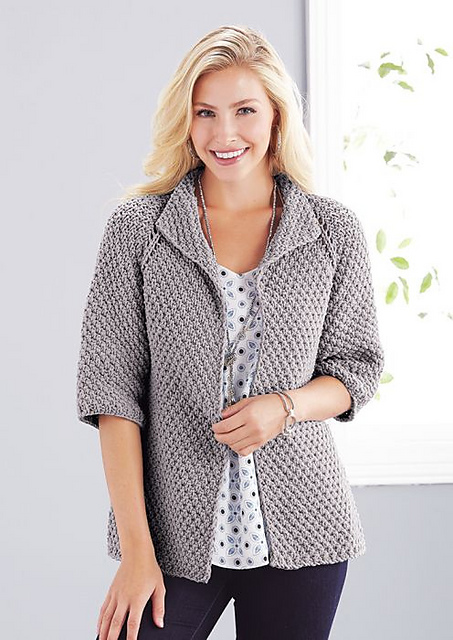 Casual Seeded Jacket