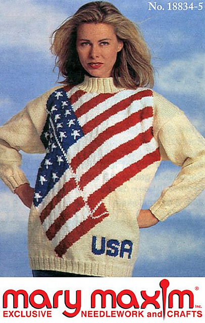 American Flag Pullover #18834-5