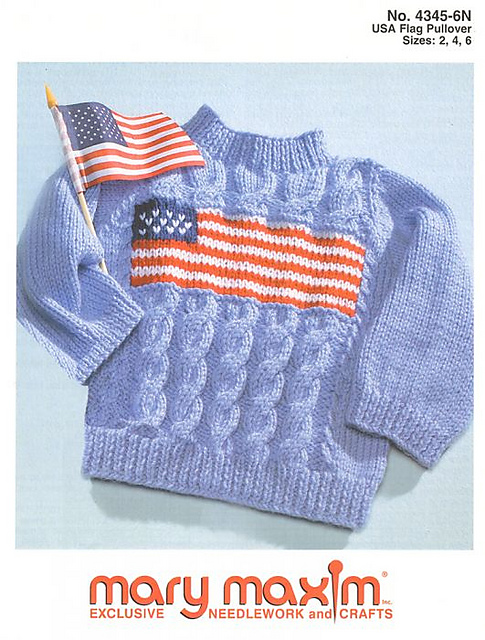 USA Flag Pullover