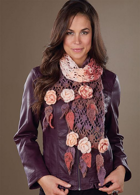 Floral Mohair Scarf #98419N