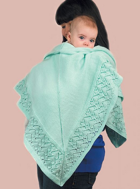 Hearts Border Blanket