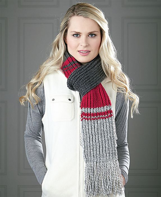 Learn to Rib Scarf