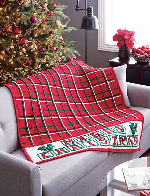 Merry Christmas Afghan