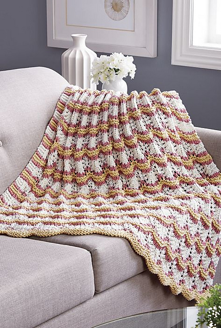 Soft & Easy Rippled Throw