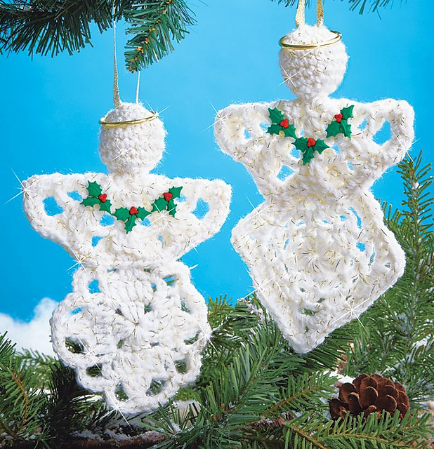 Sparkling Angels Ornaments