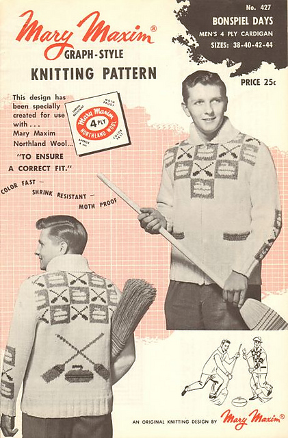 Bonspiel Days Cardigan