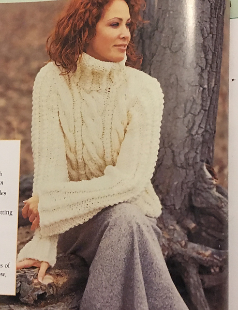 Quick Aran with Bell Sleeves