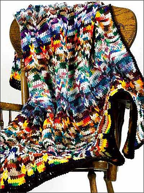 Country Cables Afghan