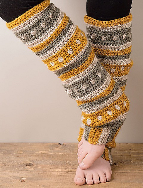 Frosted Autumn Legwarmers
