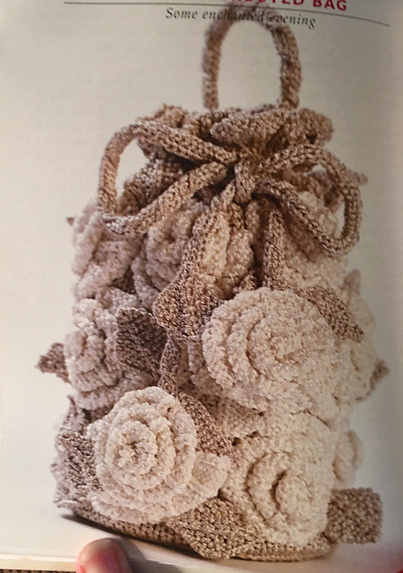 Rose-Encrusted Bag: Some Enchanted Evening