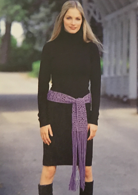 Light & Lacy Scarf and Belt: Belt