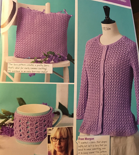 Simple Knits Lacy Jacket
