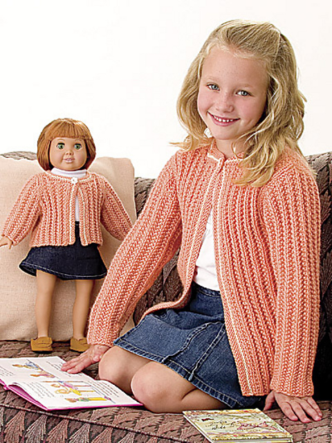 My Dolly & Me Doll's Cardigan