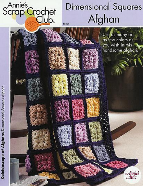Dimensional Squares Afghan