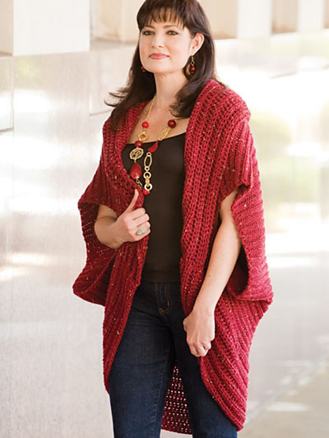 Ribbed Turtleback Shrug
