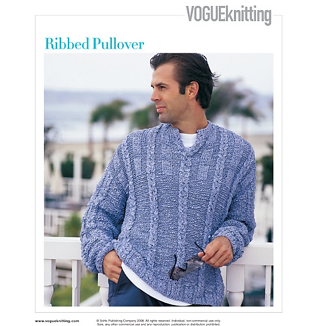 #28 Ribbed Pullover